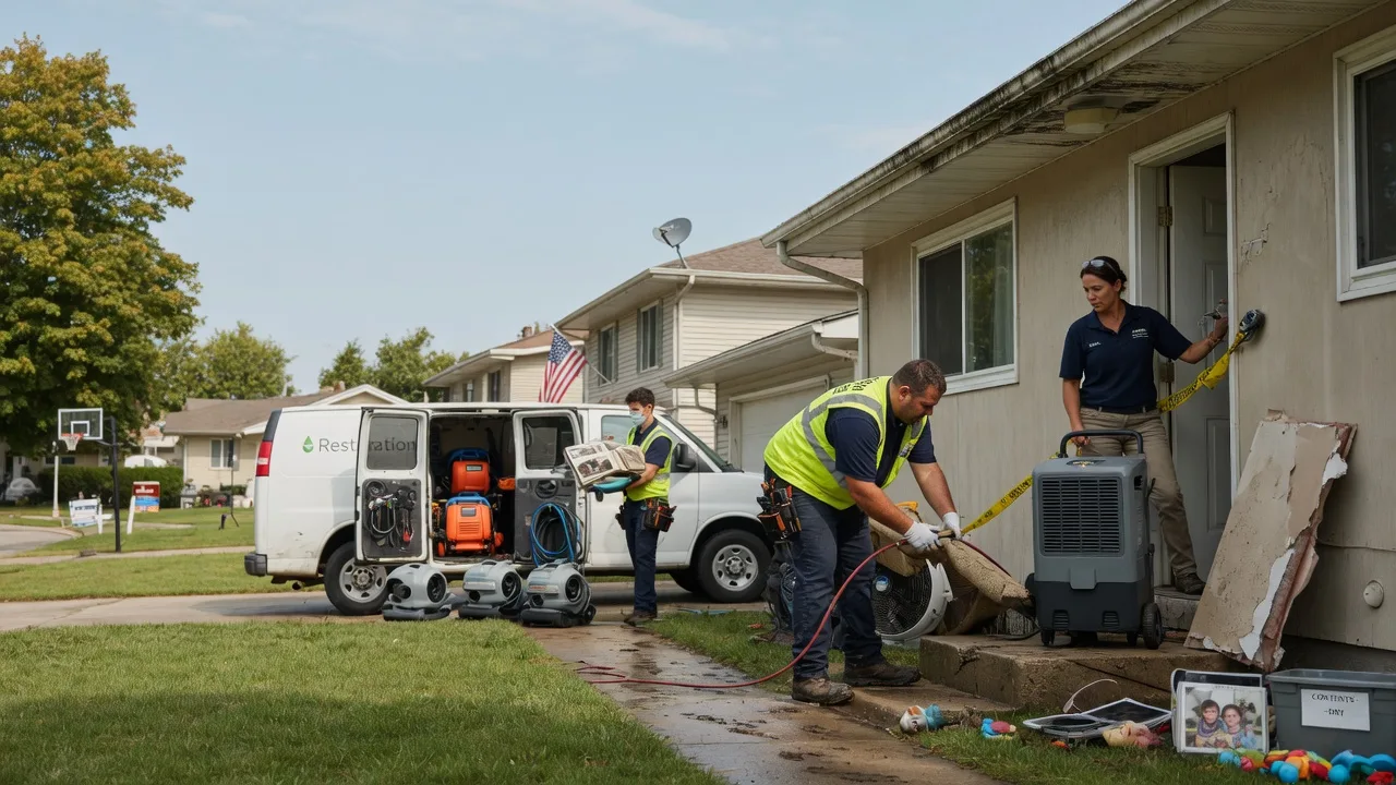 Water Damage Restoration in Kewanee, IL near me